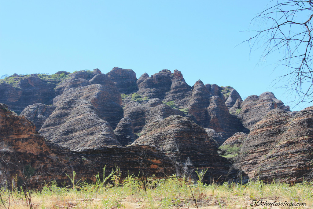 Domes shaped peaks of Bungle Bungles, WA