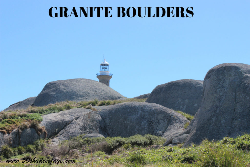 Granite Boulders on Montague Island NSW